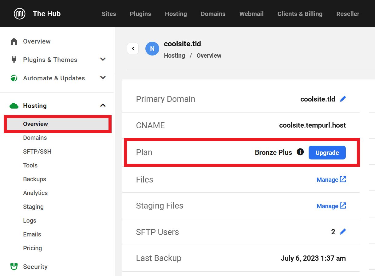 Manage DNS option for connected domains